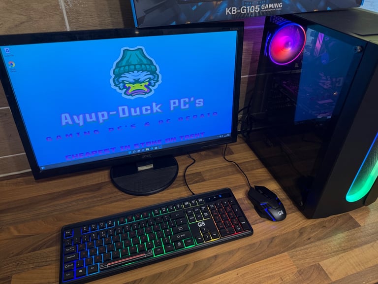 I5 (8th Gen) Gaming PC 🦆BARGAIN🦆