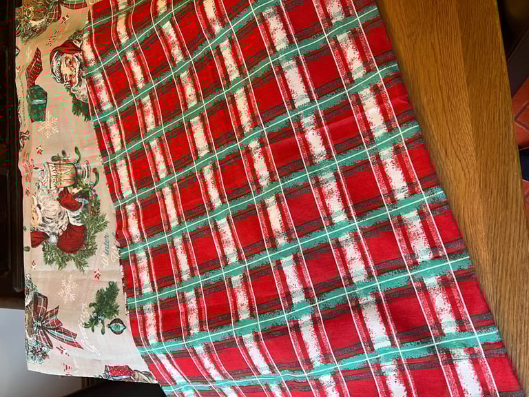 Christmas double duvet cover + pillowcases