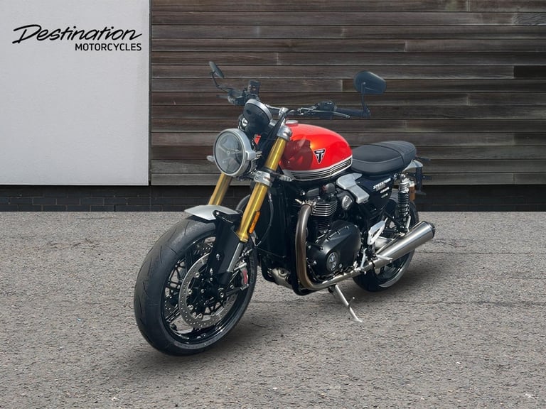 2025 Triumph Speed Twin 1200 RS STANDARD COLOUR black Manual
