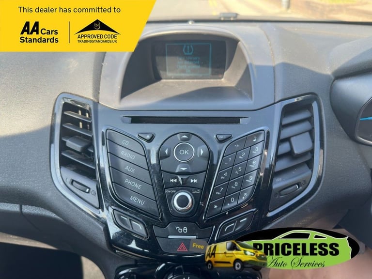 2015 15 FORD FIESTA 1.25 ZETEC HATCHBACK 3DR PETROL MANUAL EURO 6 (82 PS)