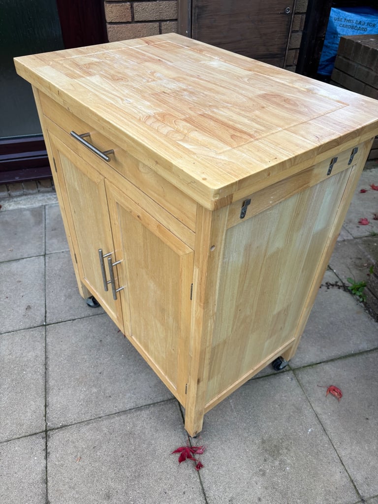 image for Small kitchen island on wheels