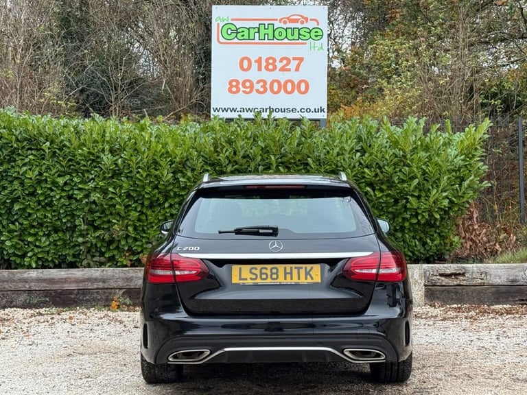 2018 68 MERCEDES-BENZ C-CLASS 1.5 C200 MHEV EQ BOOST AMG LINE ESTATE 5DR PETROL 
