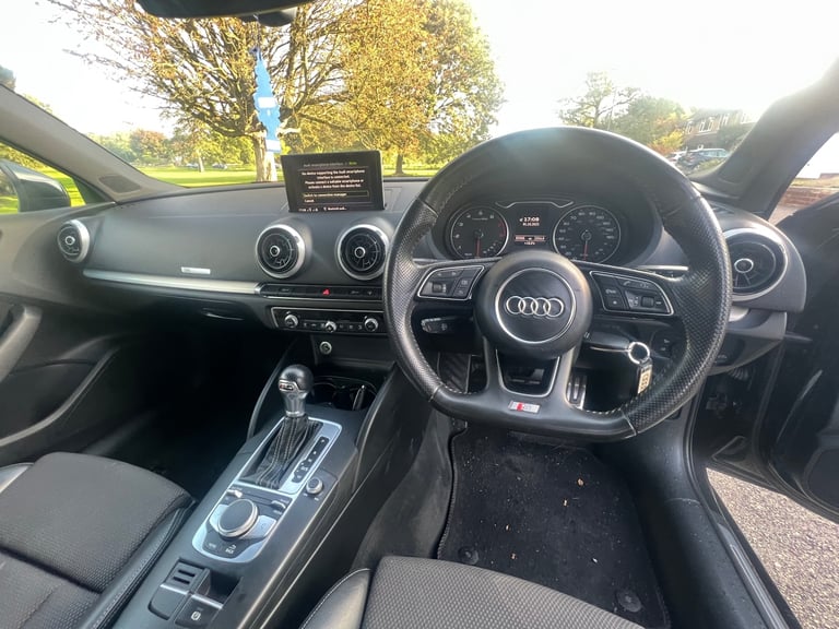 2017 Audi A3 1.4 TFSI Black Edition 4dr S Tronic SALOON Petrol Automatic