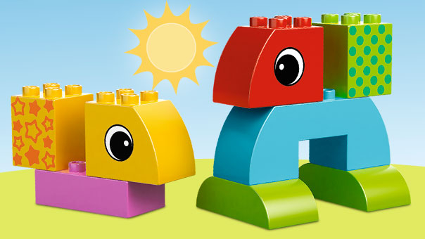 AS NEW - Lego Duplo 10554 set Toddler Build and Pull Along - boxed - 15 pieces - Age 18mths+