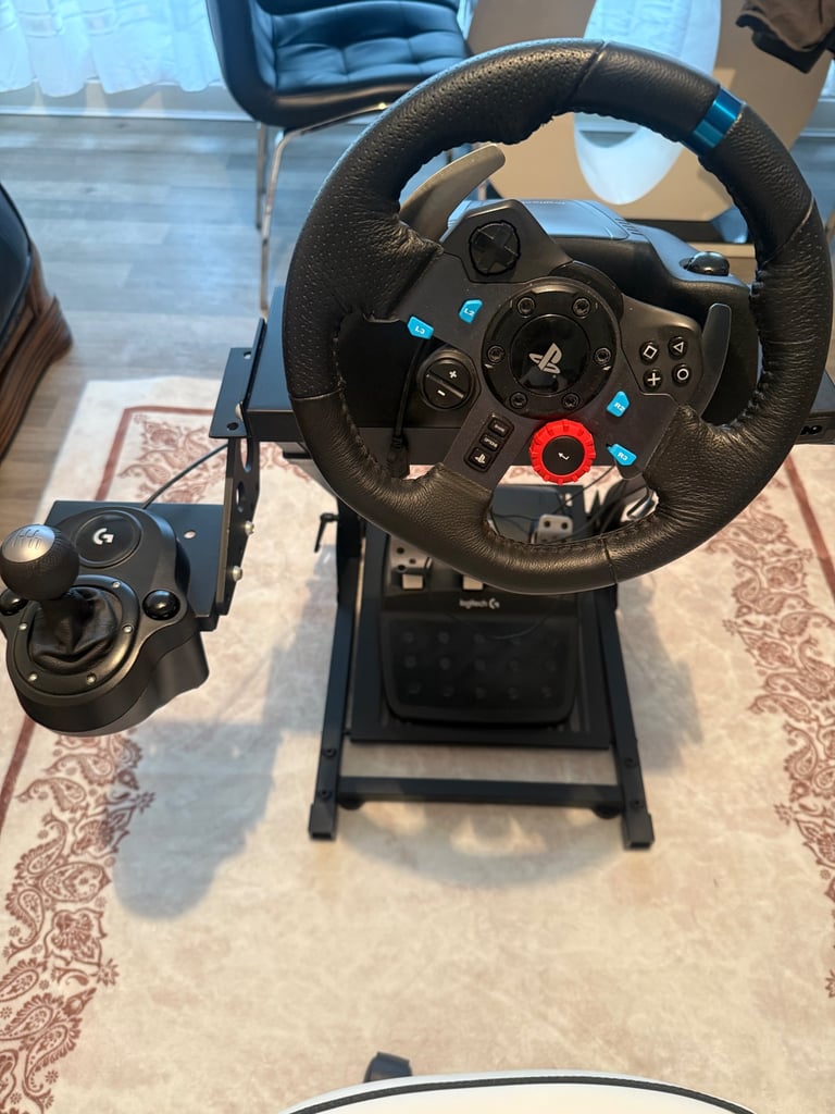 Logitech G29 complete steering wheel setup PlayStation & PC