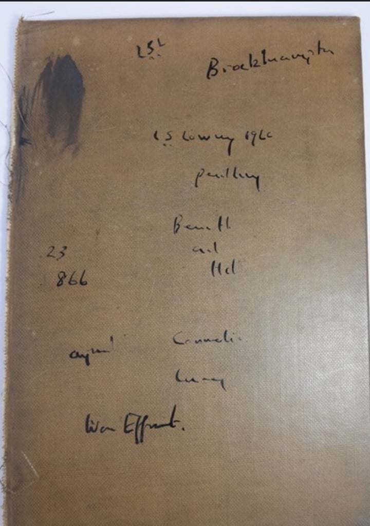 “Street lamp” signed LS Lowry