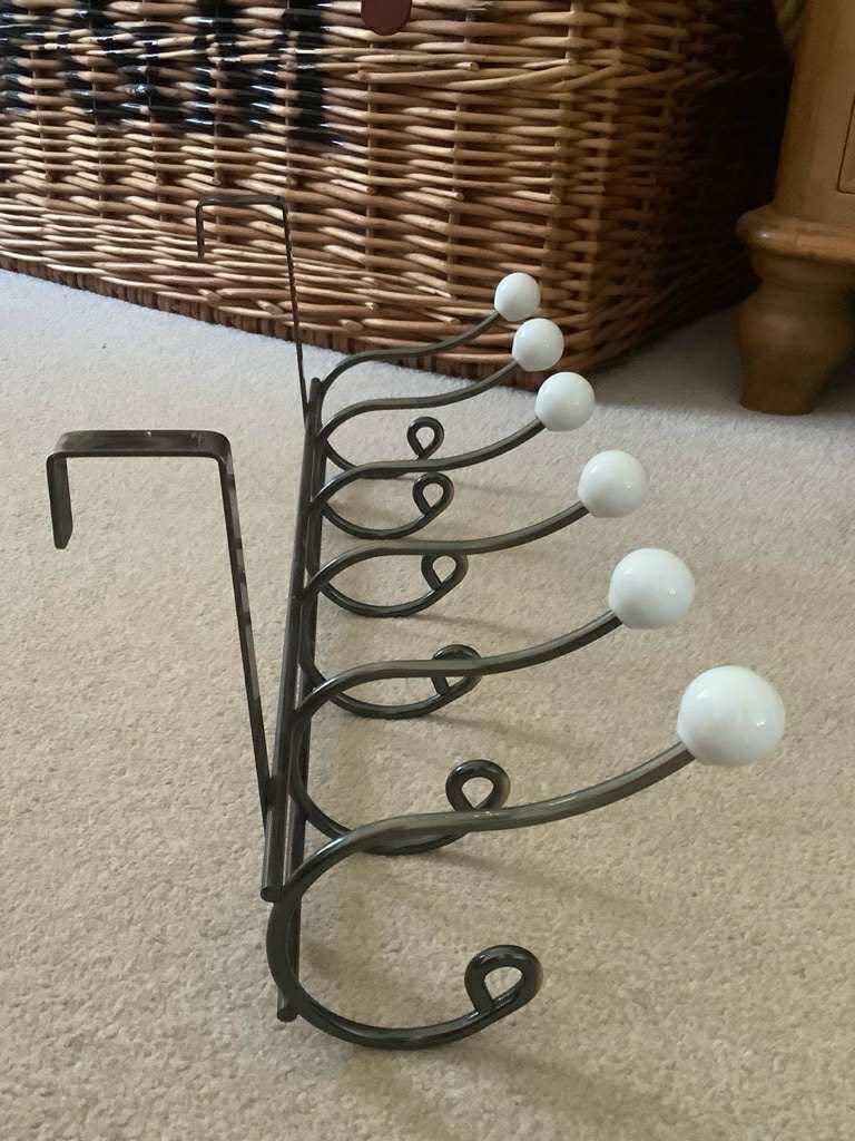 Large over door hanger, coats, hats, scarf