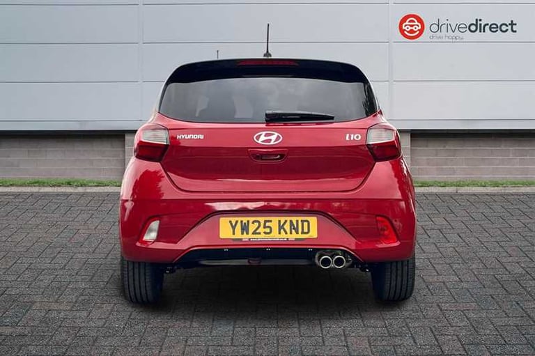 2025 Hyundai i10 1.0 T-GDi N Line Hatchback 5dr Petrol Manual Euro 6 (s/s) (90 ps) Hatchback Petr...