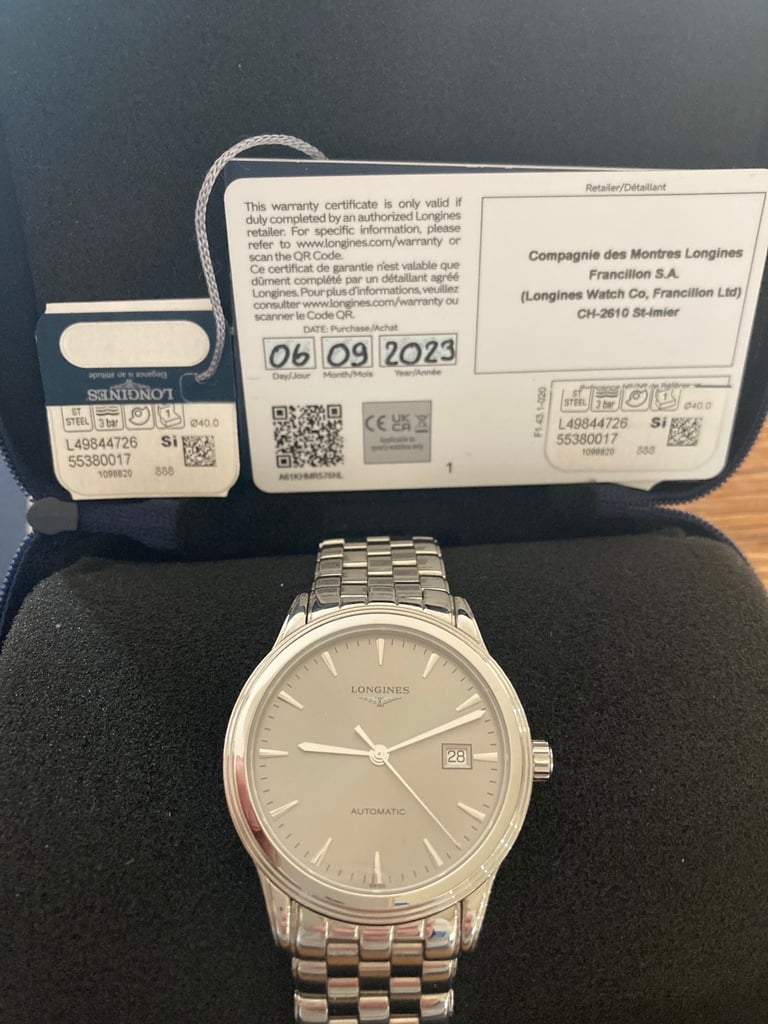 Longines men’s dress watch
