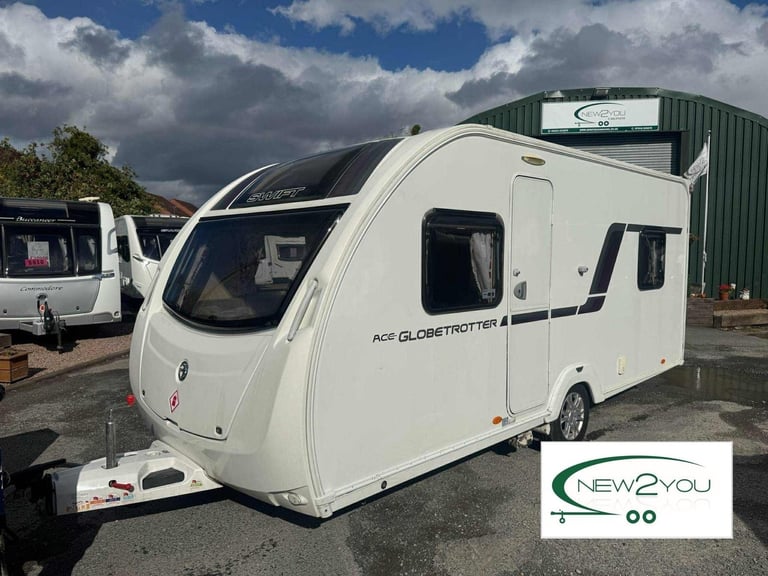 2013 ACE Globetrotter 4/5 Berth Caravan + Motor Mover - STOCK NO E177