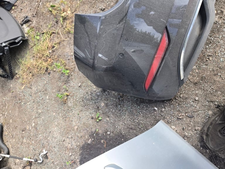 Vw golf mk7.5 match rear bumper lc9x black 17-20