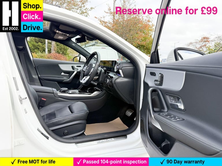  Mercedes-Benz A-Class 2.0 A35 AMG (Premium Plus) Hatchback 5dr Petrol SpdS DCT 4MATIC Euro 6 (s/...