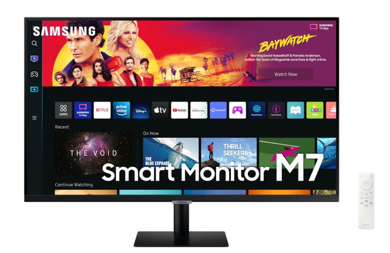 image for Samsung 32" M7 UHD Smart Monitor with Speakers and Remote Brand New