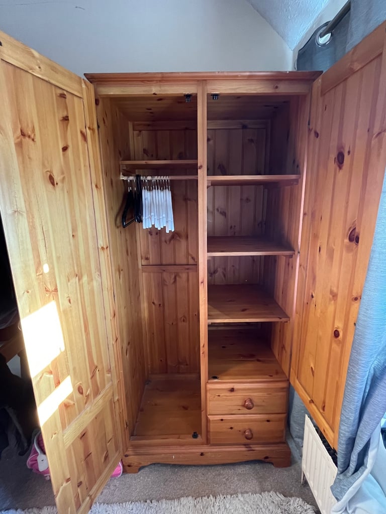 Pine Wardrobe 