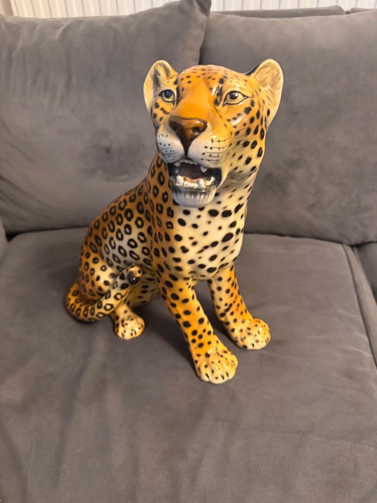 image for Ceramic Leopard   Giovanni ronzan 1970s