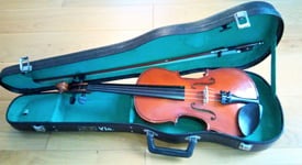 Stentor Student II Violin, Full Size 4/4, Case, Bow Rosin