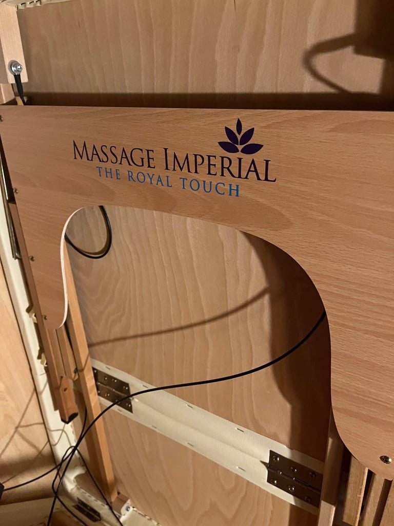 Imperial® Chalfont Massage Bed –3-Section Table 70cm x 195cm with Reiki End Panel & Carry Case