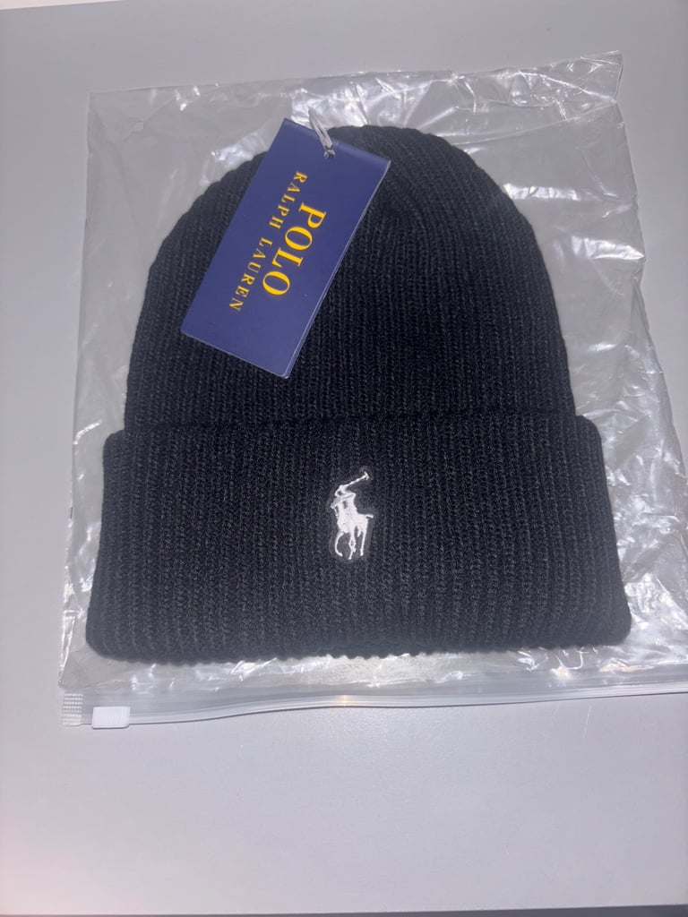 image for Ralph Lauren beanie brand new with tags and bag