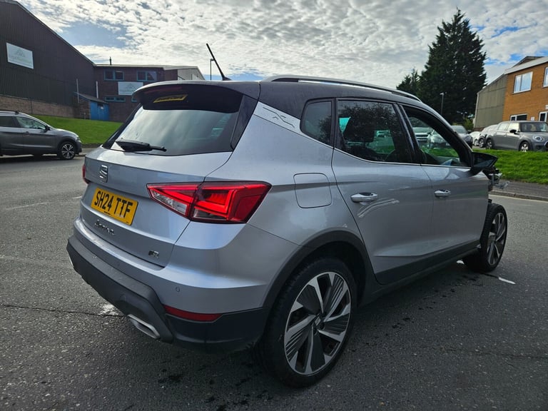 2024 SEAT ARONA 1.0 TSI 115 FR Sport 5dr DSG Auto Silver Damaged Salvage