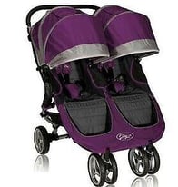 Baby Jogger City Mini Double Buggy (Purple) like NEW
