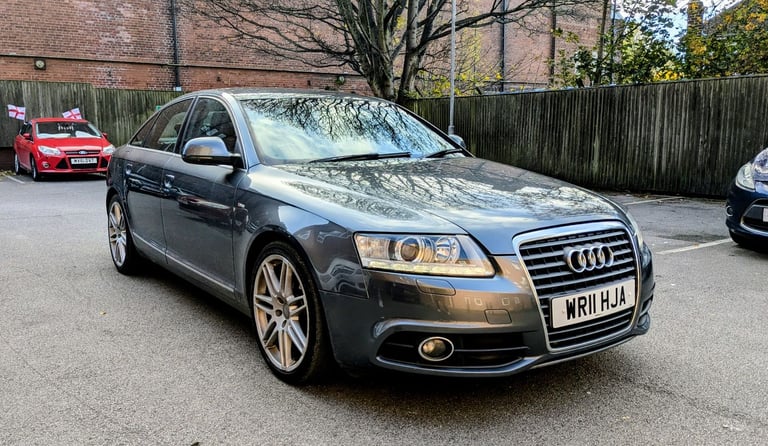 2011 AUDI A6 S LINE SPECIAL EDITION 170 FSH SAT NAV HEATED SEATS