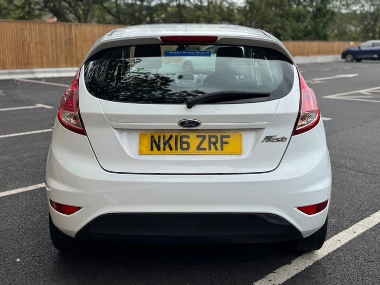 2016 Ford Fiesta 1.25 82 Zetec 5dr HATCHBACK Petrol Manual