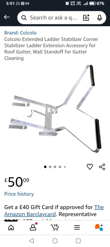 Ladder Saftey Extension Unit Free local delivery 