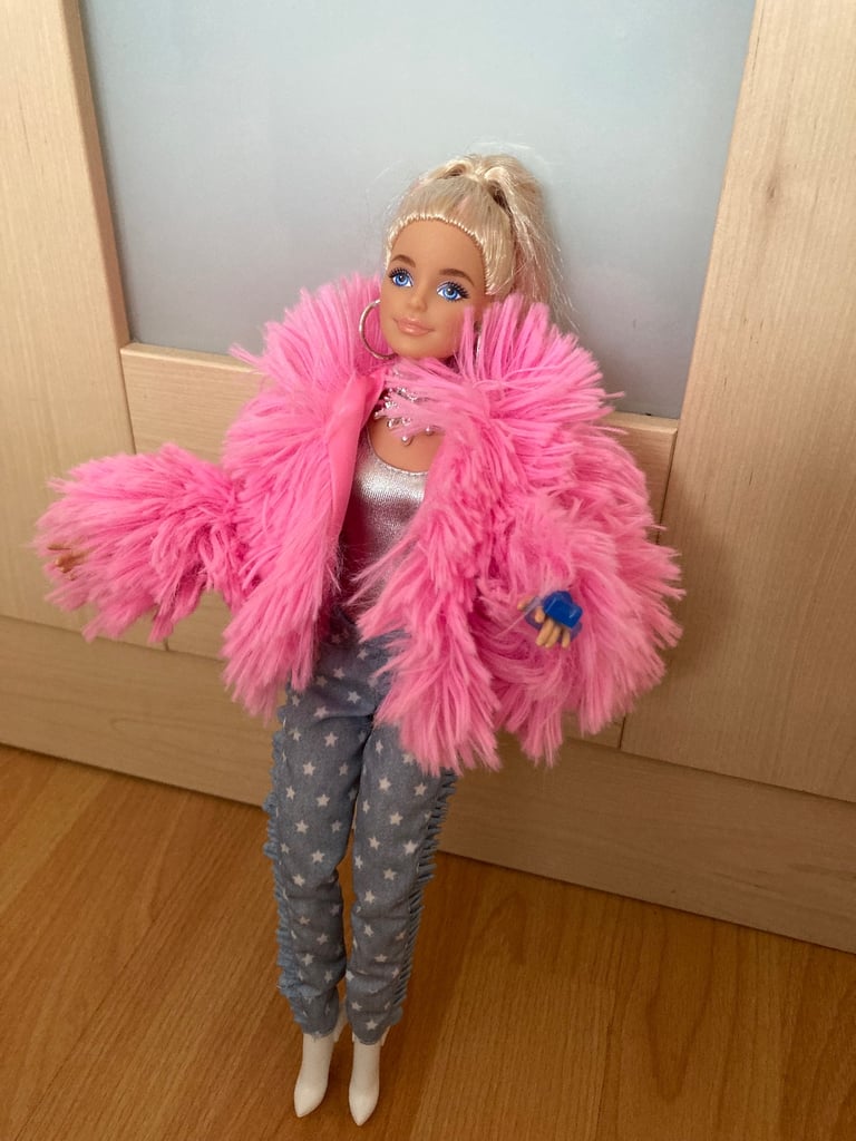 2 x Barbie dolls with accessories