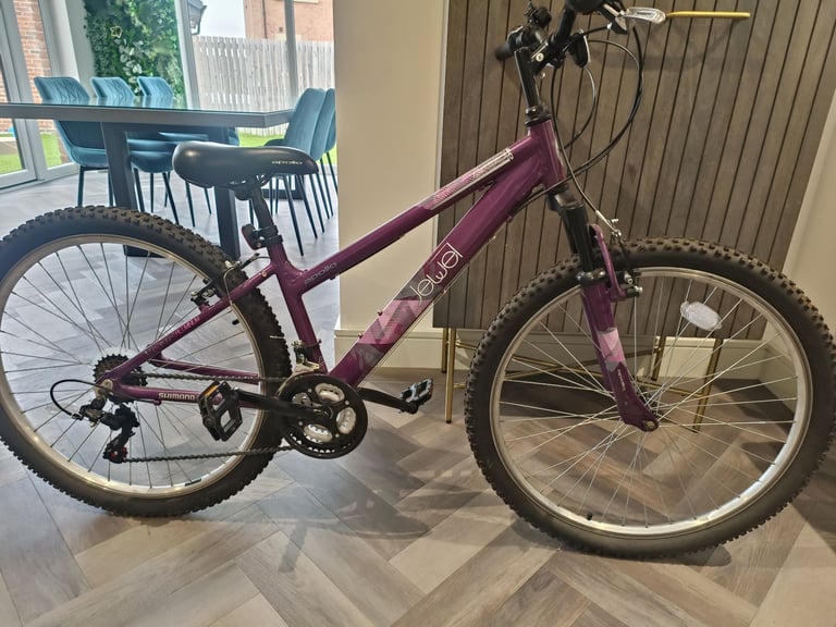 Womens/Girls bike purple apollo
