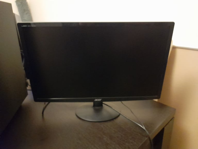 27 inch 1080p Computer Monitor ACER LED Eco display 1920 x 1080 