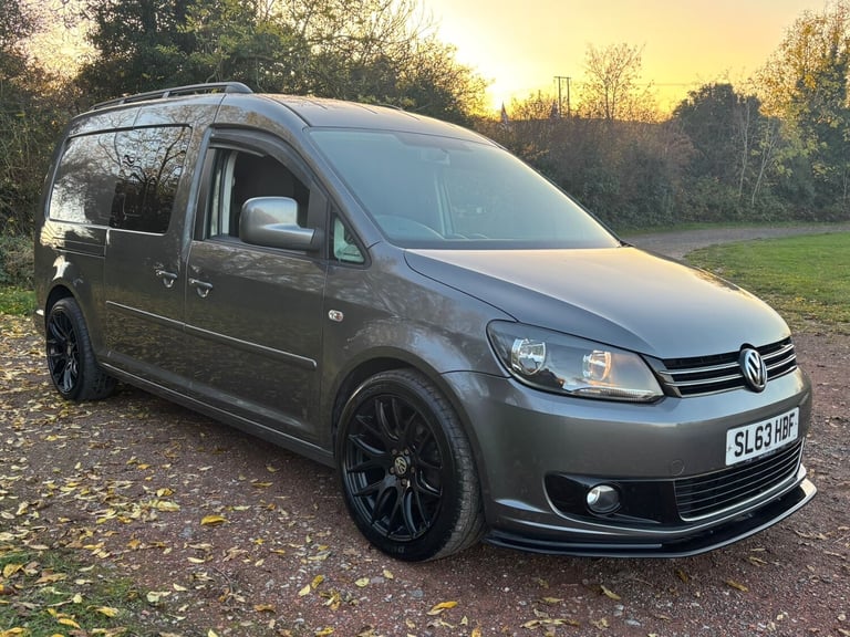 2013 Volkswagen Caddy Maxi 2.0 TDI 140PS Window Van*CREW CAB*TIMING BELT DONE*FULL SERVICE HISTOR...