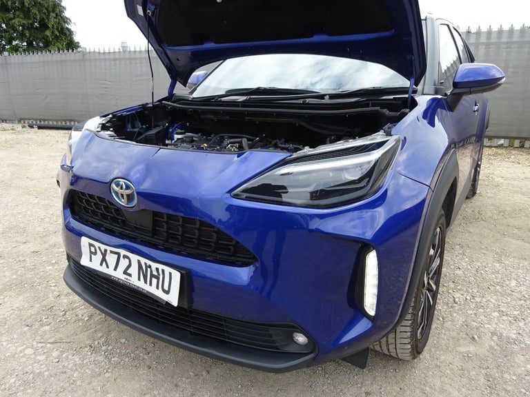 2022 72 REG TOYOTA YARIS CROSS DESIGN HEV HYBRID AUTO DAMAGED SALVAGE