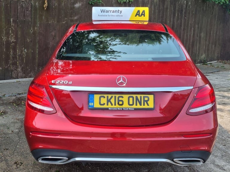 2016 Mercedes-Benz E Class E220d AMG Line 4dr 9G-Tronic SALOON DIESEL Automatic