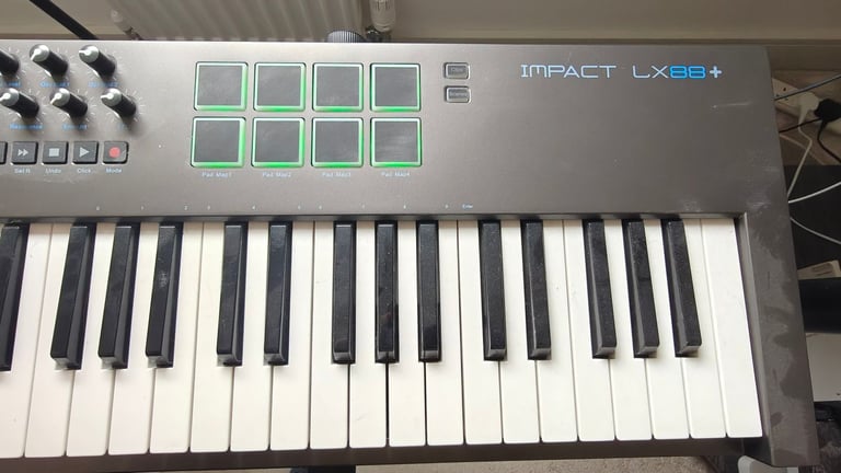 Nektar LX88+ Impact MIDI keyboard & stand
