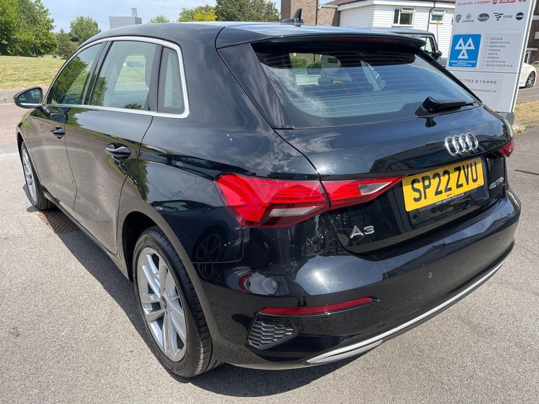 2022 Audi A3 1.4 TFSIe 40 Sport Sportback S Tronic Euro 6 (s/s) 5dr 13kWh HATCHBACK Petrol/Electr...