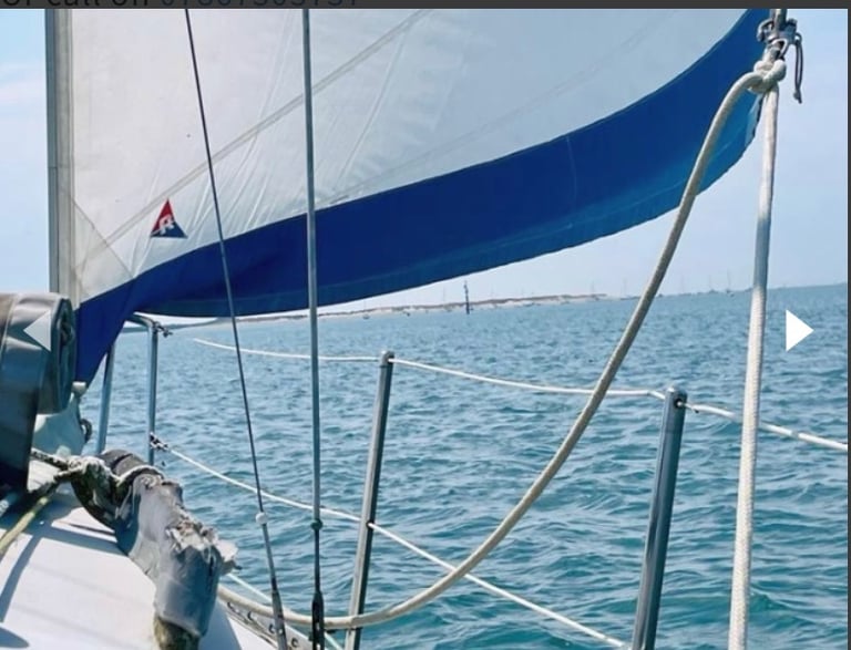 25ft lifting bulb keel sailing yacht 