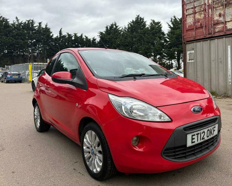 2012 Ford Ka 1.2 Zetec Euro 5 (s/s) 3dr HATCHBACK Petrol Manual