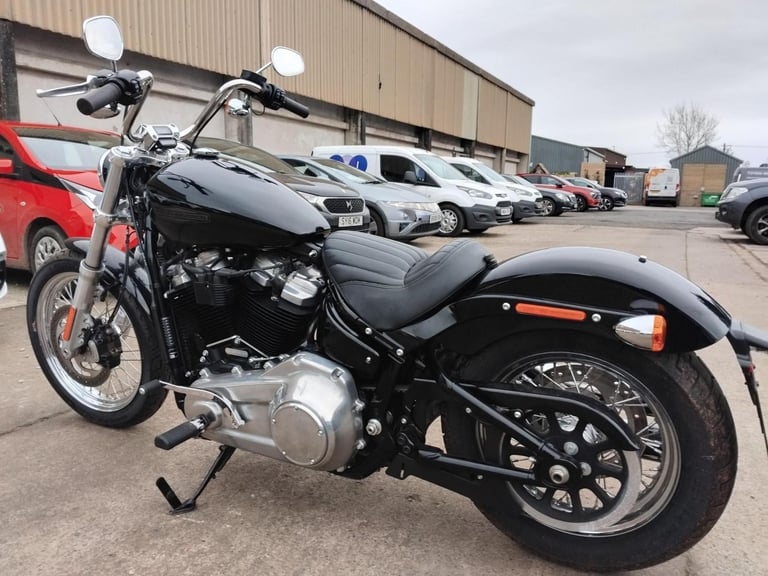 2021 21 HARLEY DAVIDSON FXST SOFTAIL STANDARD 1745 CUSTOM CRUISER BLACK- INC VAT