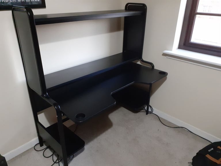 image for IKEA FREDDE Gaming desk (Black)