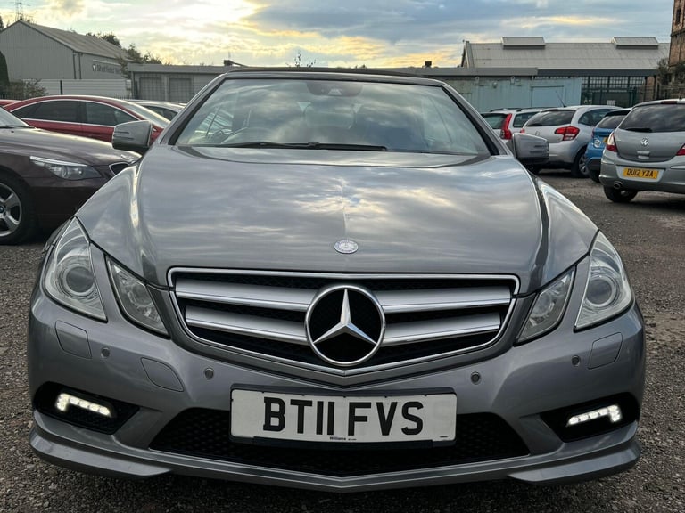 2011 Mercedes-Benz E-Class E250 CDI BlueEFFICIENCY Sport 2dr Tip Auto CONVERTIBLE DIESEL Automatic