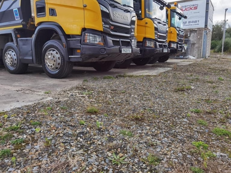 2021 Scania P410 XT 8X4 Tipper 