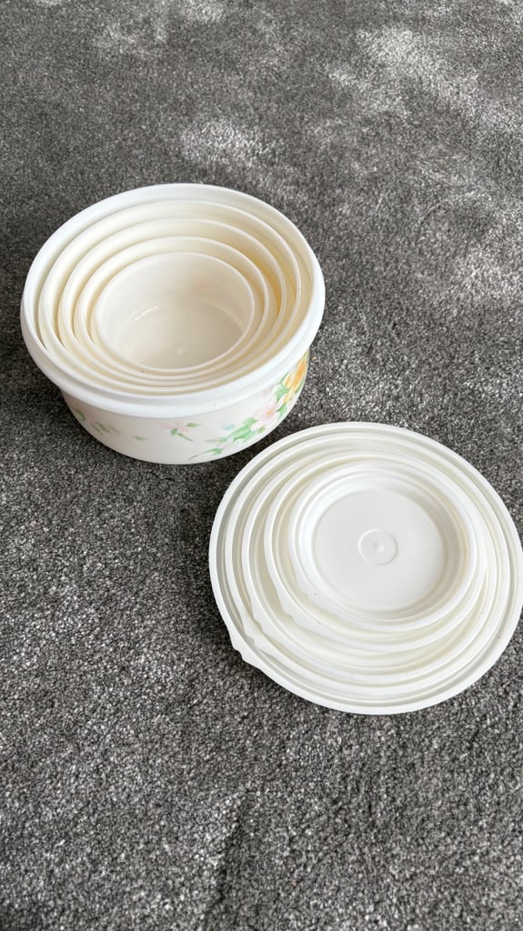 Set of 5 food storage containers