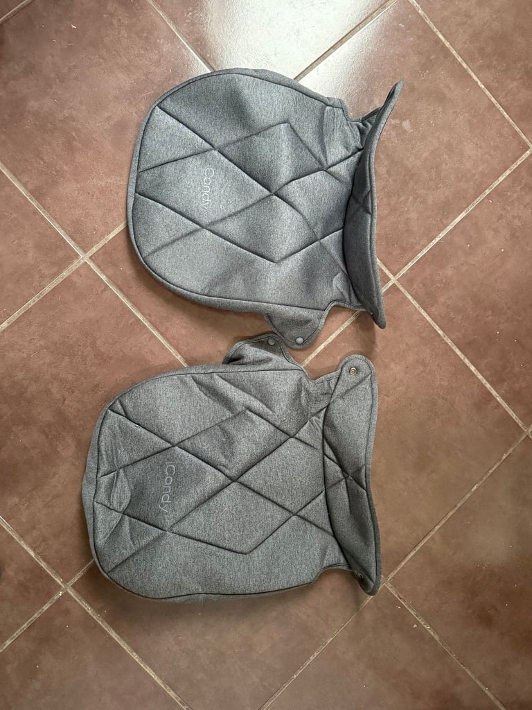 ICANDY ORANGE TWIN - DARK SLATE MARL PHANTOM TRAVEL SYSTEM - TWINS / TWO CHILDREN