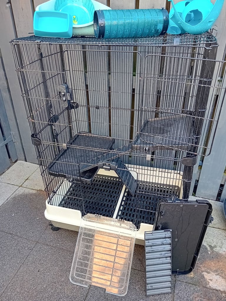 Large 3 Story Rodent Cage for Sale