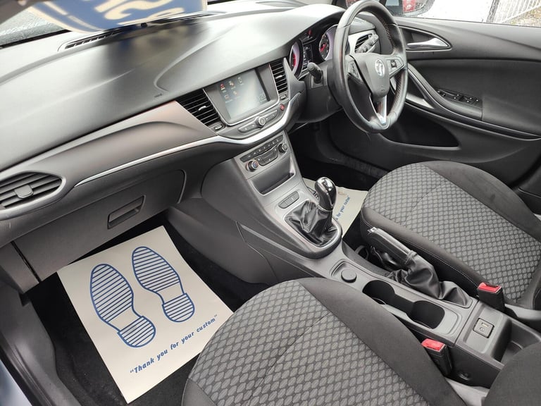 2016 Vauxhall Astra 1.4i Turbo Energy Euro 6 5dr HATCHBACK Petrol Manual