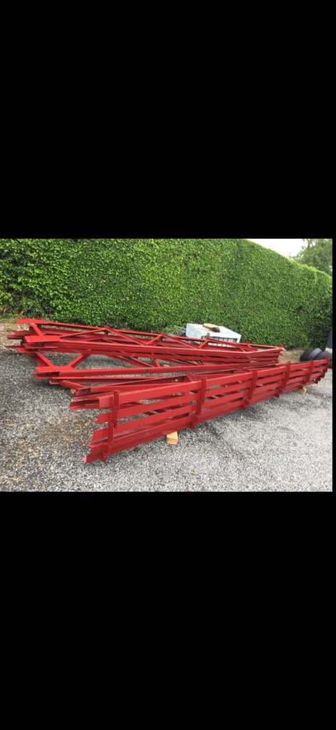 Farm shed steel frame 