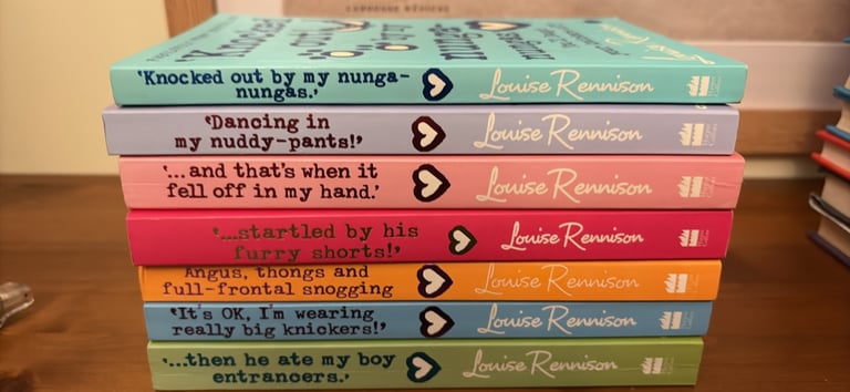 image for 7 Louise Rennison books 