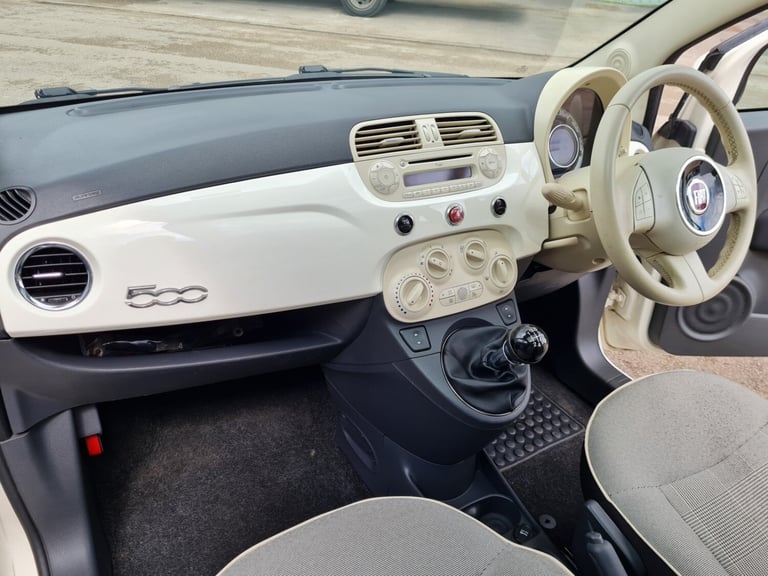 2014 Fiat 500 1.2 Lounge 3dr [Start Stop] EU6 HATCHBACK Petrol Manual
