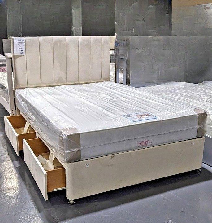 Brand New Divan Double Bed Set – Cash on Delivery – Limited Offer!