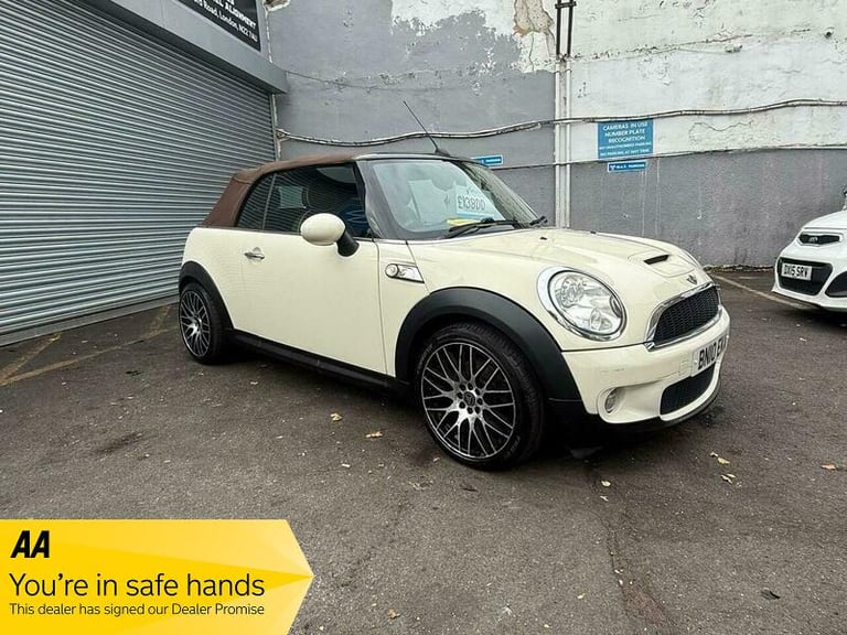 image for 2010 MINI Convertible 1.6 Cooper S Euro 4 2dr Petrol Manual